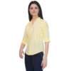 Regular Fit Solid 3/4 Formal Shirt For Women