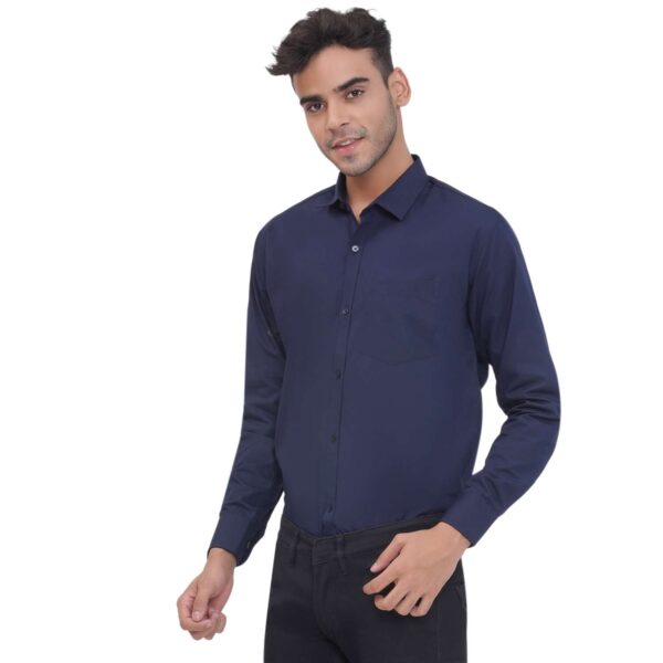 Men's blue Formal Shirt for Office & Business Wear – Blue