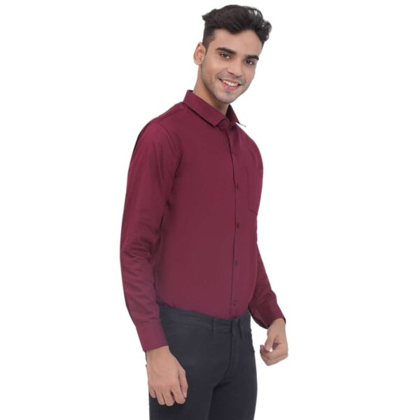 Men's Regular Fit Cotton Formal Shirt for Office & Business Wear – White