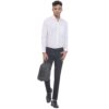 Men's Regular Fit Cotton Formal Shirt for Office & Business Wear – White