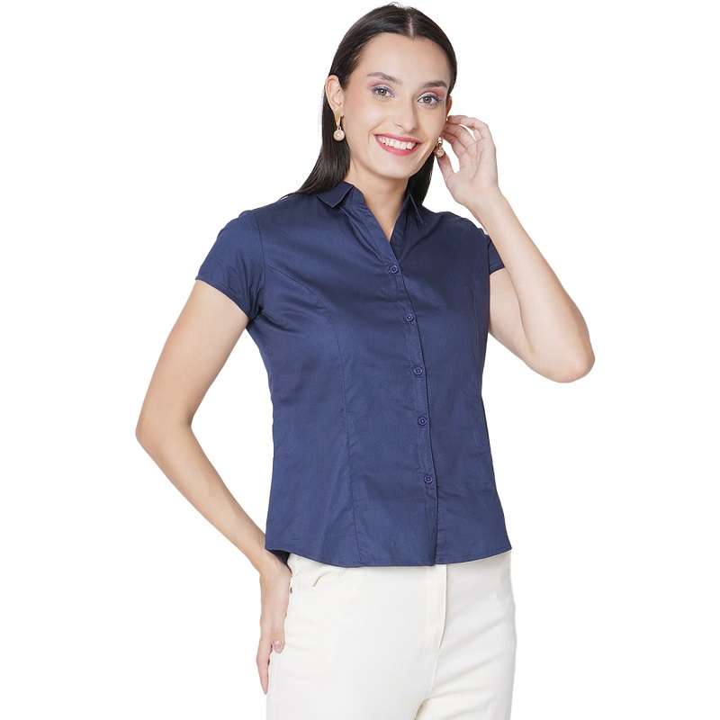 Women Blue Shirt