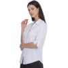 Regular Fit Solid 3/4 Formal Shirt For Women