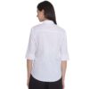 Regular Fit Solid 3/4 Formal Shirt For Women