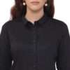 Women’s 100% Cotton Full Sleeve Spread Collar Solid Formal Shirt