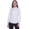 Women’s 100% Cotton Full Sleeve Spread Collar Solid Formal Shirt