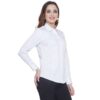 Women’s 100% Cotton Full Sleeve Spread Collar Solid Formal Shirt