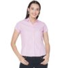 Women's Half Sleeve Solid Formal Shirt Regular Fit