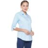 Women Regular Fit Solid Formal Shirt