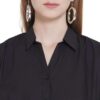 Women Regular Fit Solid Formal Shirt
