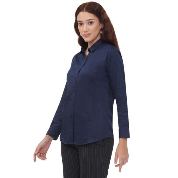 Black formal shirt