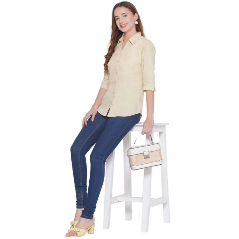 Premium quality formal cotton shirts for women by LIANAFASHION